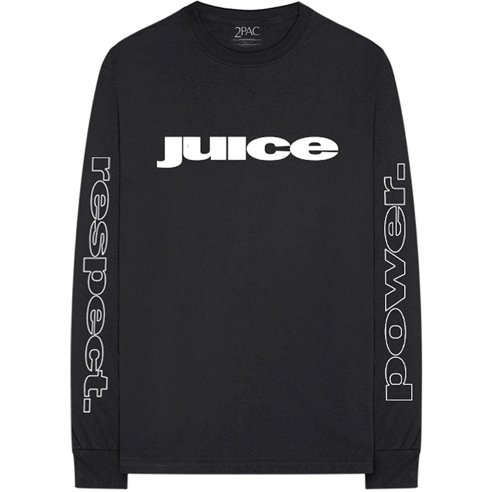 Image of Tupac Unisex Long Sleeved T-shirt - Respect Rock Off